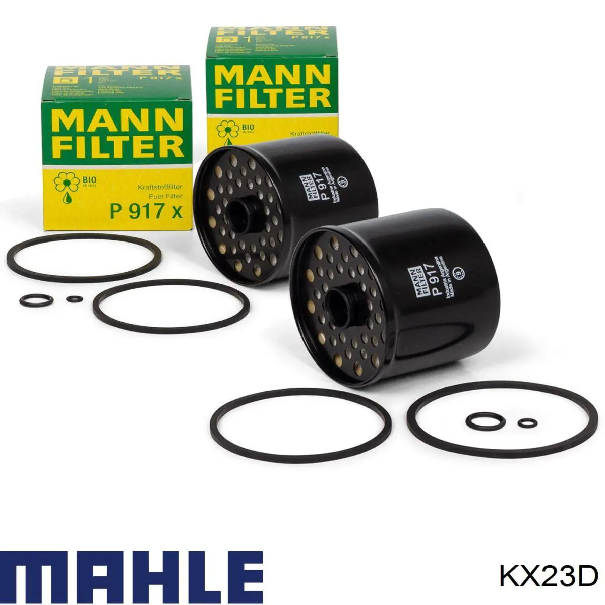 Фильтр тонкой очистки топлива Mahle Original KX23D цена, от 3.97 USD