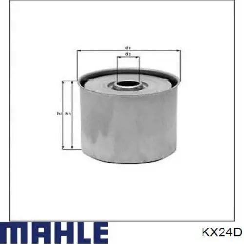 KX24D Mahle Original топливный фильтр