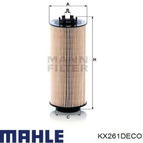 KX261DECO Mahle Original топливный фильтр