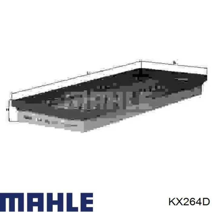 Купить KX264D Mahle Original Фильтр-отстойник топлива грубой очистки