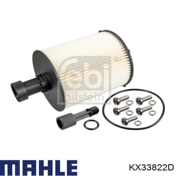 Топливный фильтр KX33822D Mahle Original