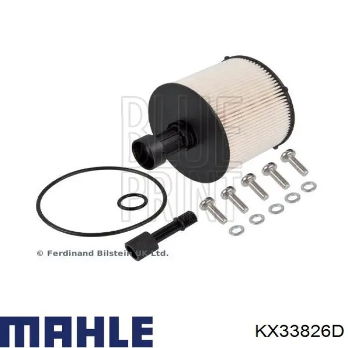Купить KX33826D Mahle Original Фильтр-отстойник топлива грубой очистки