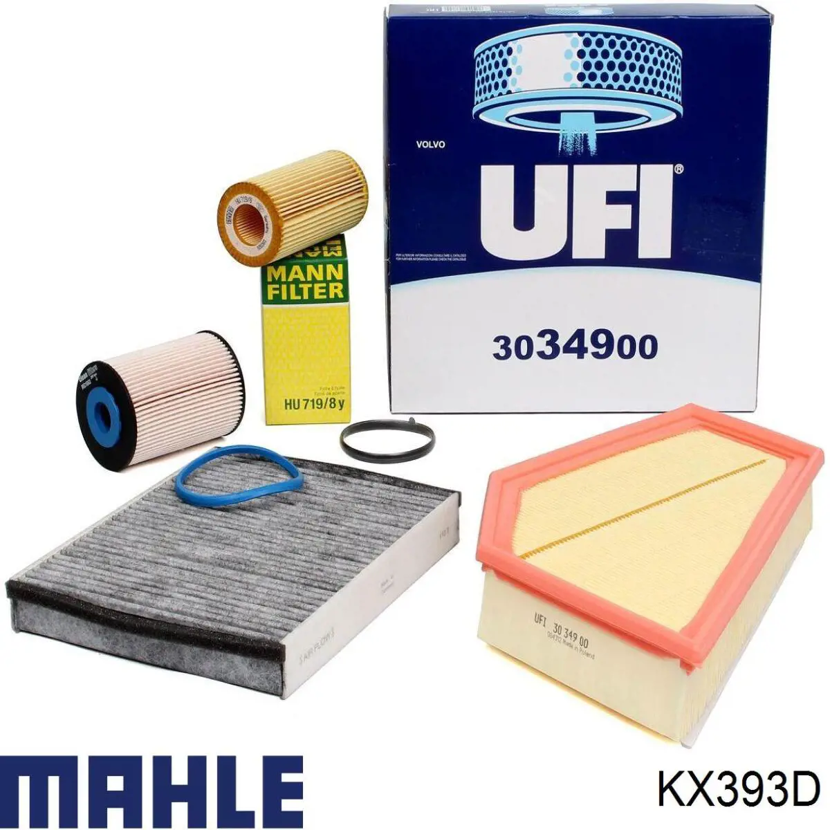 Купить KX393D Mahle Original Фильтр-отстойник топлива грубой очистки