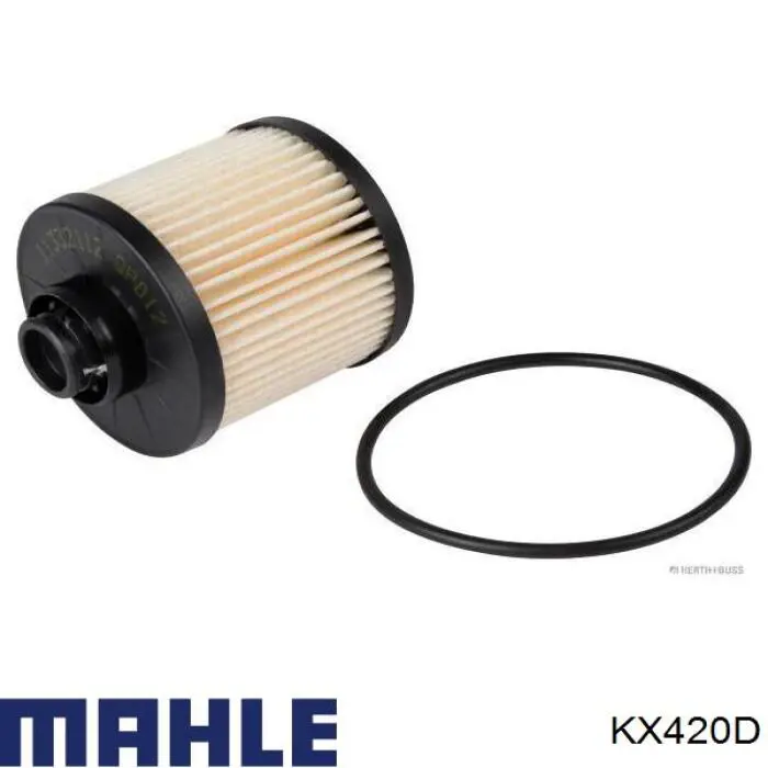 KX420D Mahle Original filtro de combustível