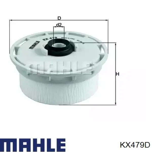 KX479D Mahle Original filtro de combustível