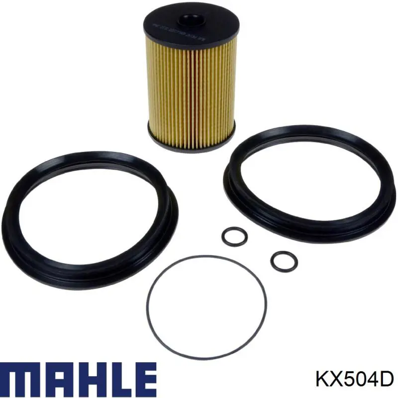 Топливный фильтр KX504D Mahle Original