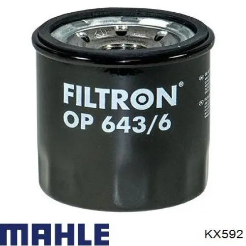 Купить KX592 Mahle Original Фильтр-отстойник топлива грубой очистки