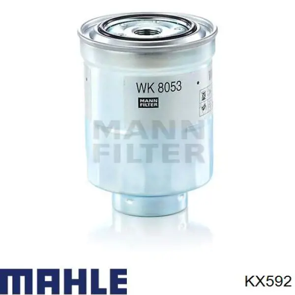 Топливный фильтр KX592 Mahle Original