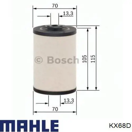 KX68D Mahle Original топливный фильтр