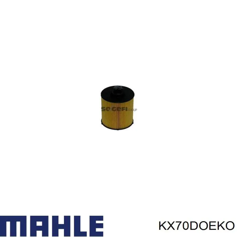 KX70DOEKO Mahle Original топливный фильтр