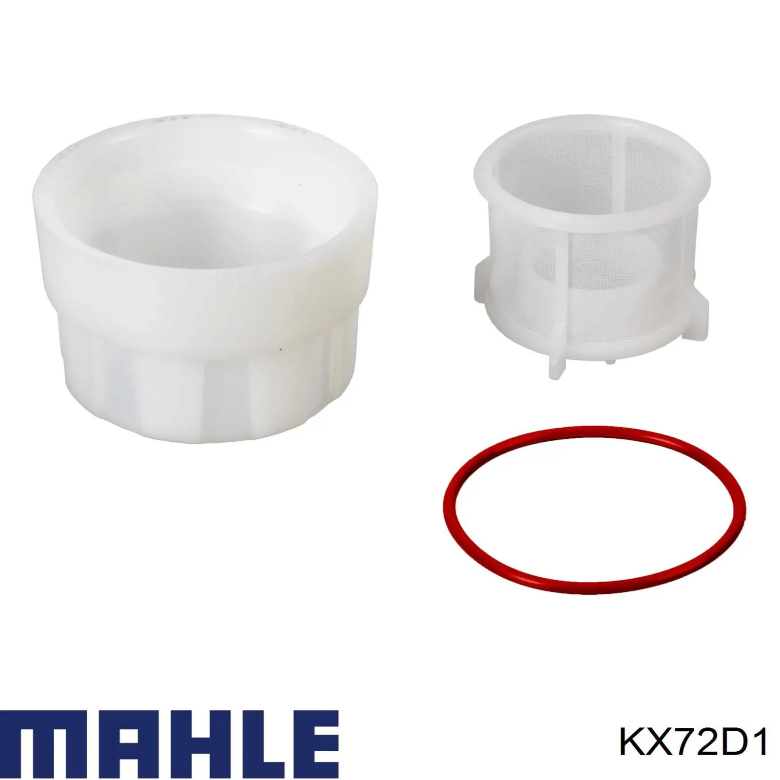 Фильтр топливный MAHLE KX72D1