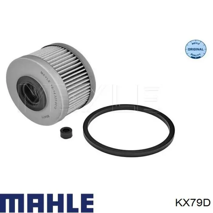 Купить KX79D Mahle Original Фильтр-отстойник топлива грубой очистки