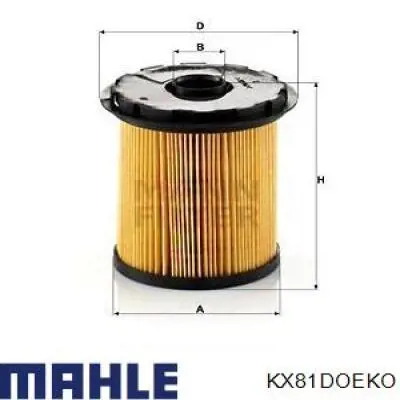 KX81DOEKO Mahle Original Фильтр топлива