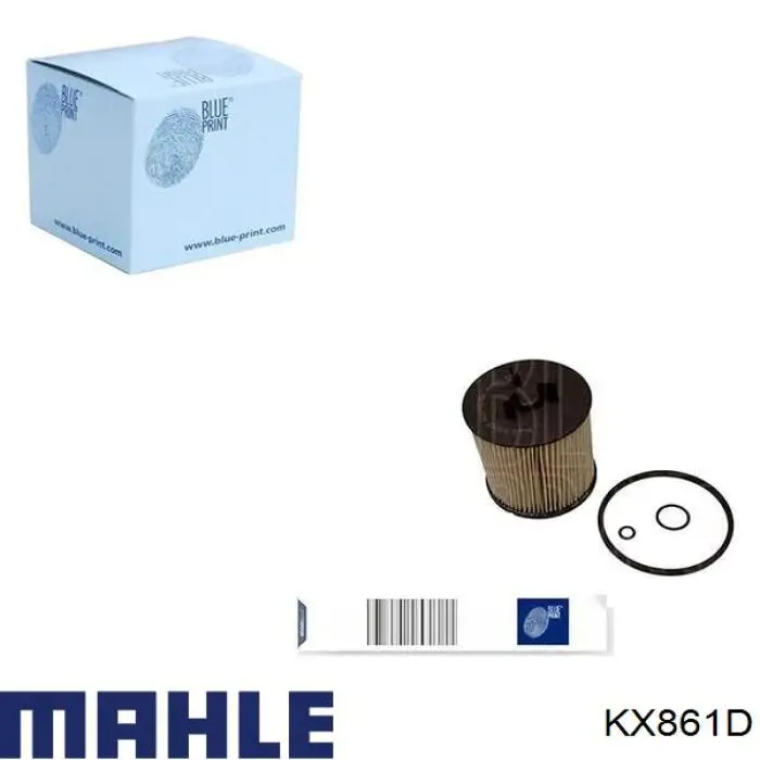Топливный фильтр KX861D Mahle Original