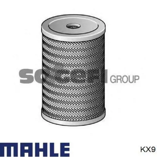 Топливный фильтр KX9 Mahle Original