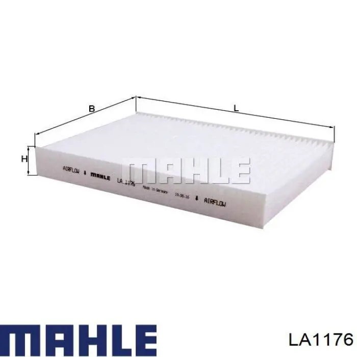 Фильтр салона LA1176 Mahle Original