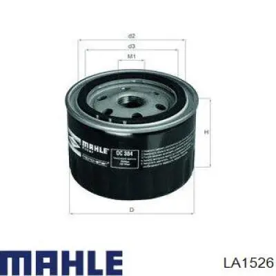Воздушный фильтр салона Mahle Original LA1526