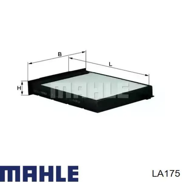 Фильтр салона LA175 Mahle Original