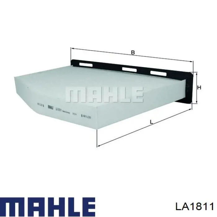 Фильтр салона LA1811 Mahle Original