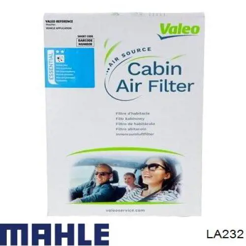 Фильтр воздушный отопителя Mahle Original LA232 цена, от 7.20 USD