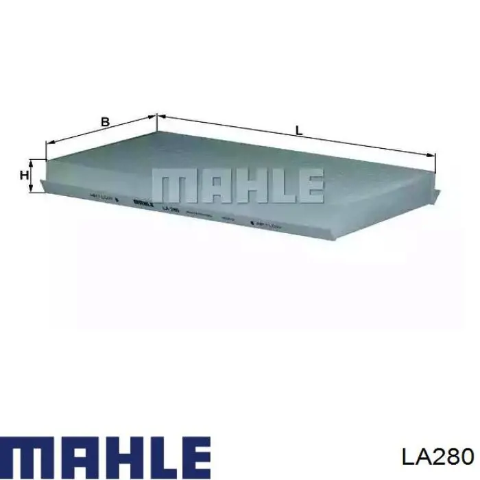 LA280 Mahle Original фильтр салона