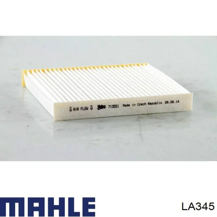 Воздушный фильтр салона Mahle Original LA345