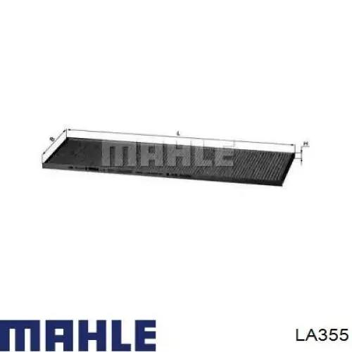 LA355 Mahle Original Внутрисалонный фильтр