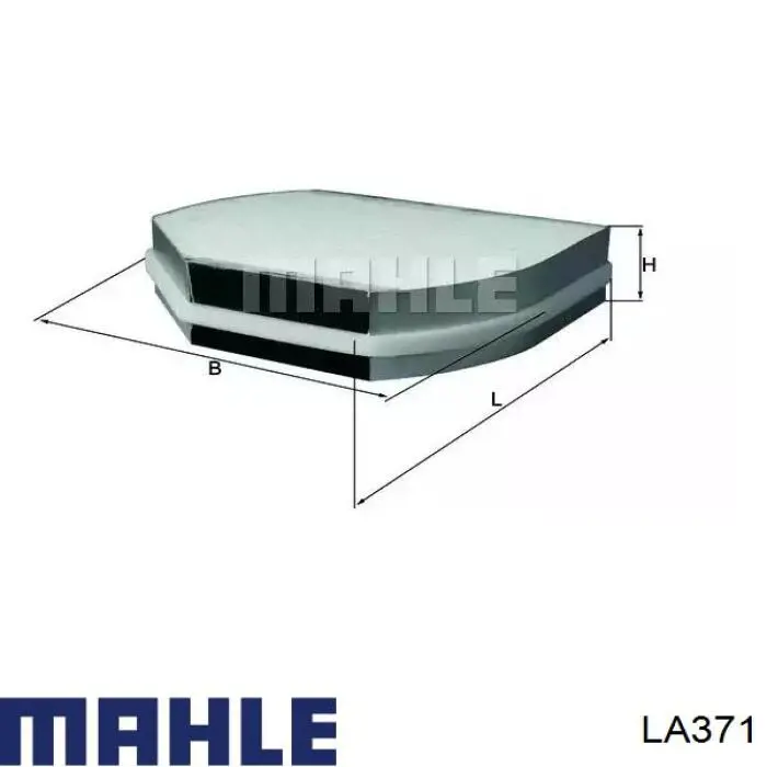 LA371 Mahle Original фильтр салона