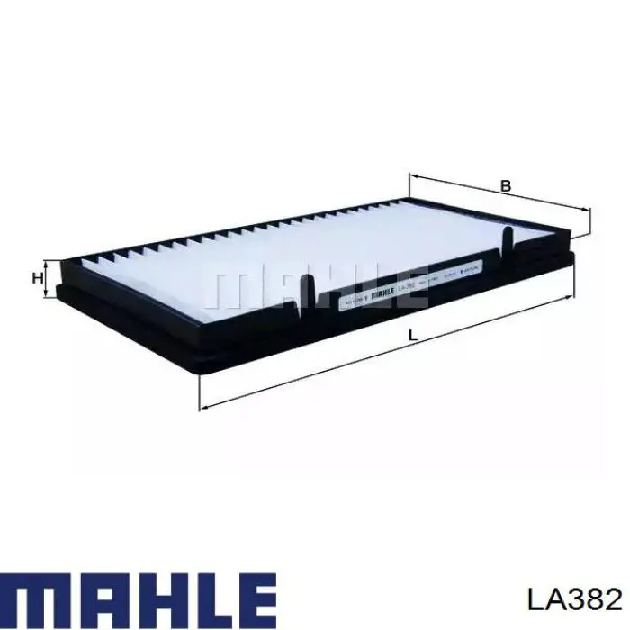 Фильтр салона LA382 Mahle Original