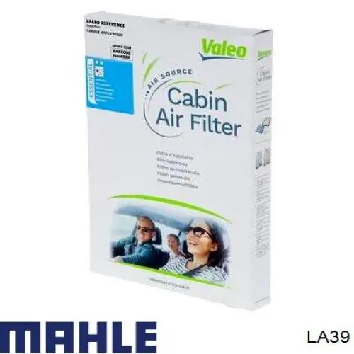 Купить LA39 Mahle Original Фильтр салона угольный