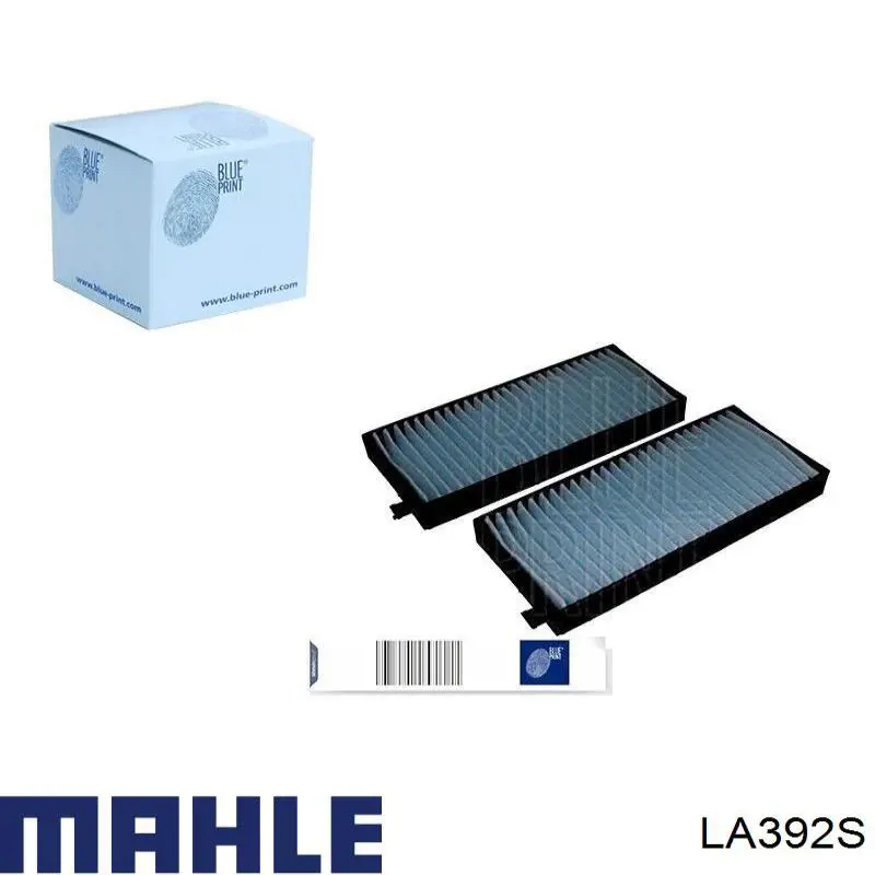 Купить LA392S Mahle Original Фильтр салона угольный