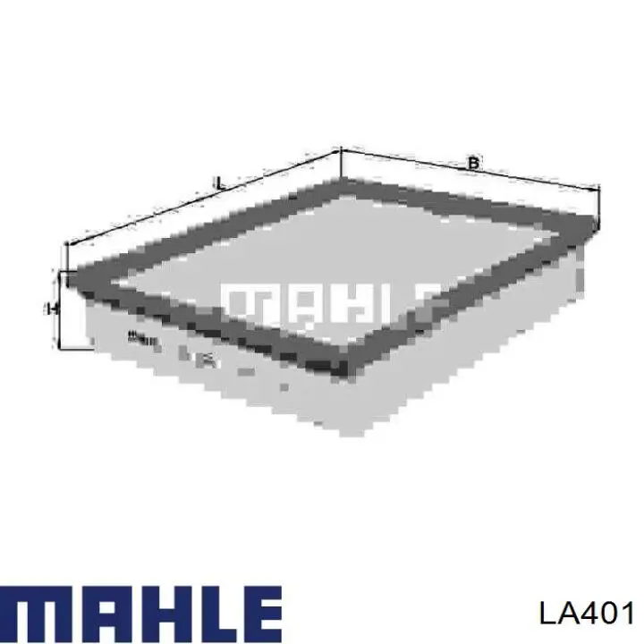 LA401 Mahle Original Внутрисалонный фильтр