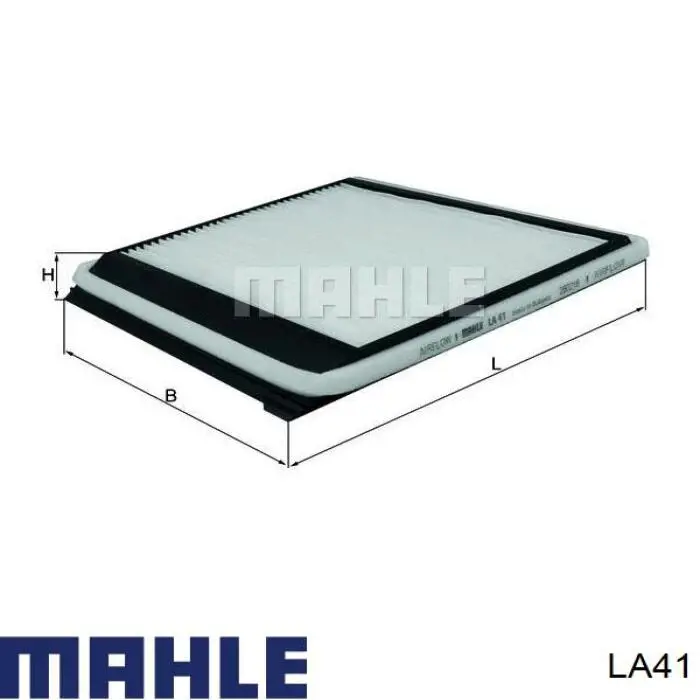 Фильтр воздушный отопителя Mahle Original LA41 цена, от 9.65 USD