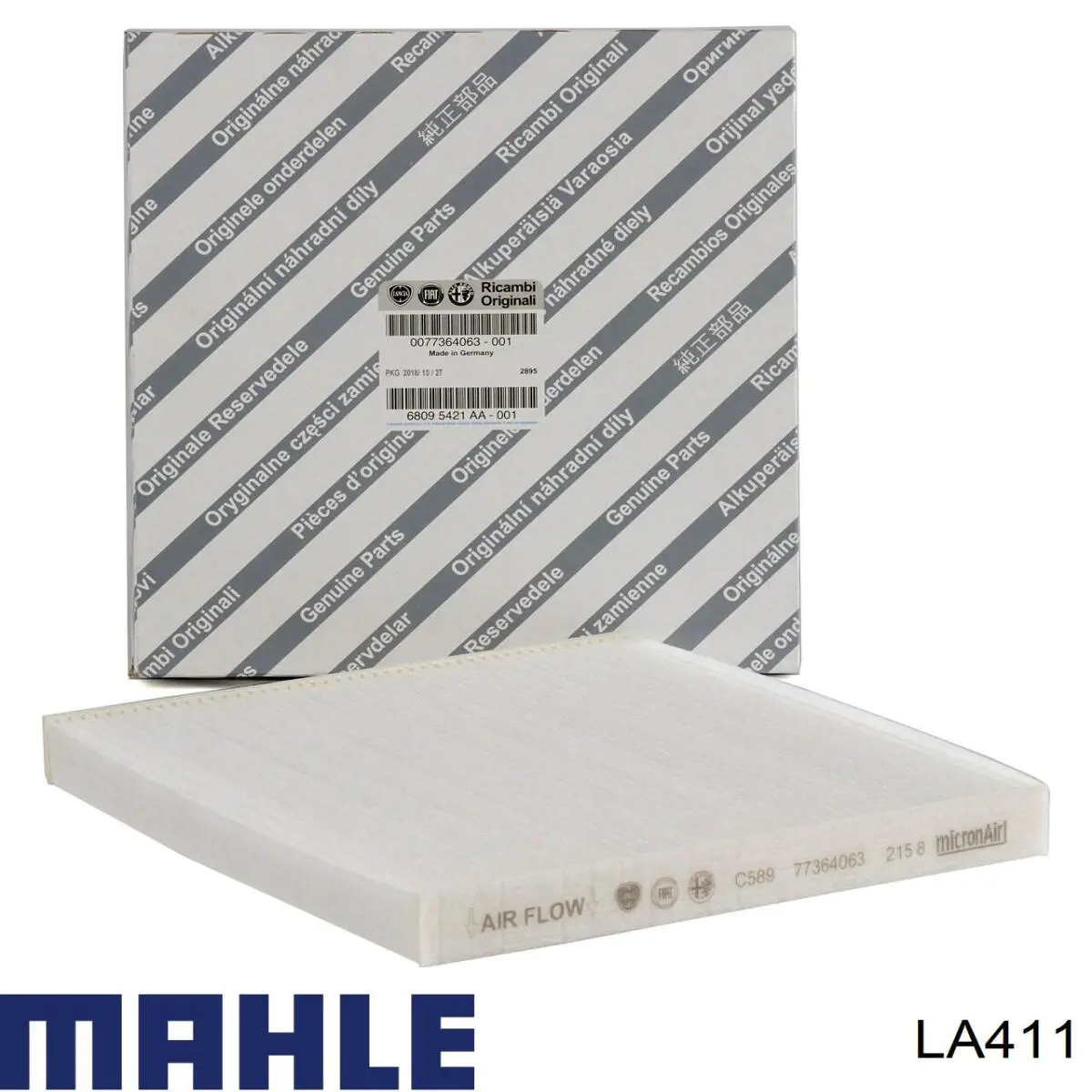 LA411 Mahle Original фильтр салона