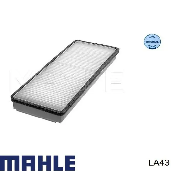 Фильтр воздушный отопителя Mahle Original LA43 цена, от 23.46 USD