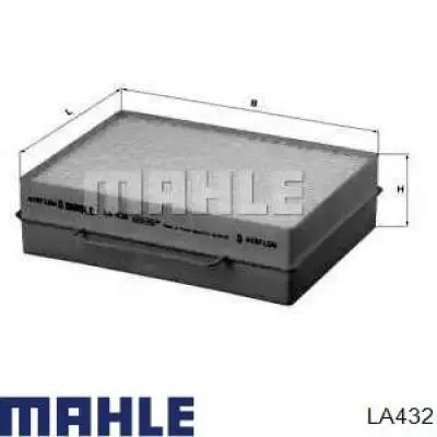 Фильтр салона LA432 Mahle Original