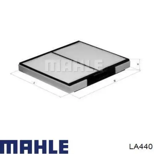 Фильтр салона LA440 Mahle Original