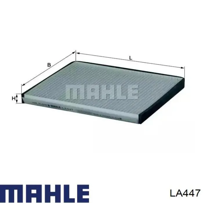 Фильтр салона LA447 Mahle Original