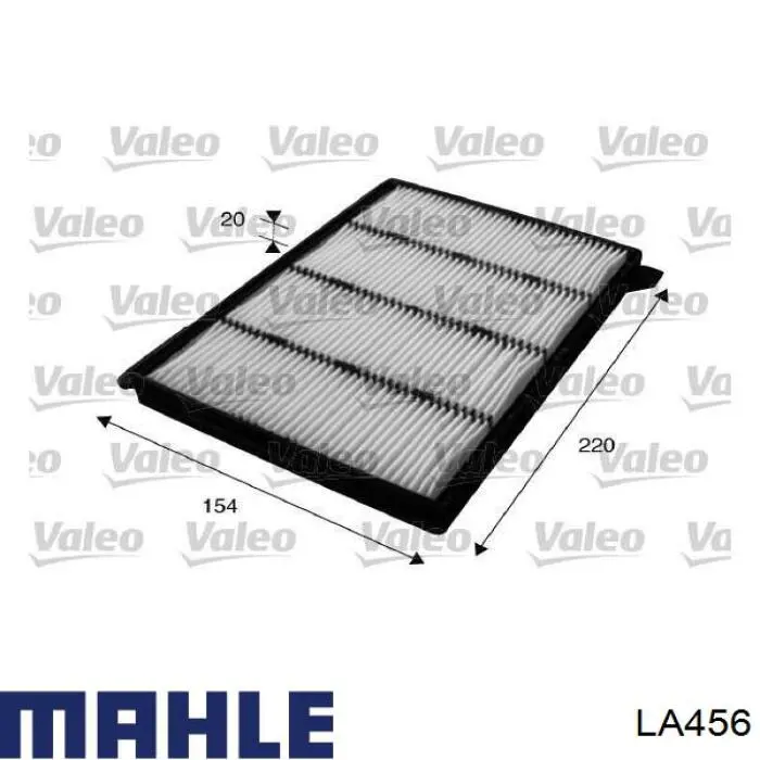 Купить LA456 Mahle Original Фильтр салона угольный