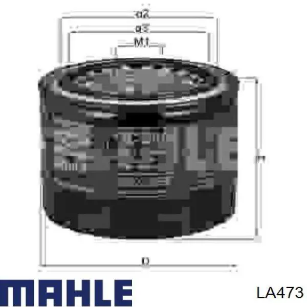 Купить LA473 Mahle Original Фильтр салона угольный