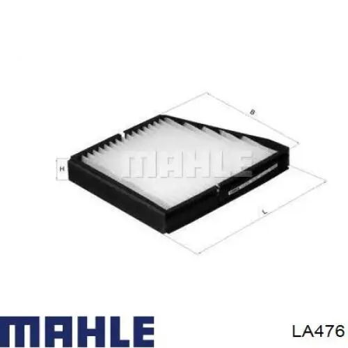 Фильтр салона LA476 Mahle Original