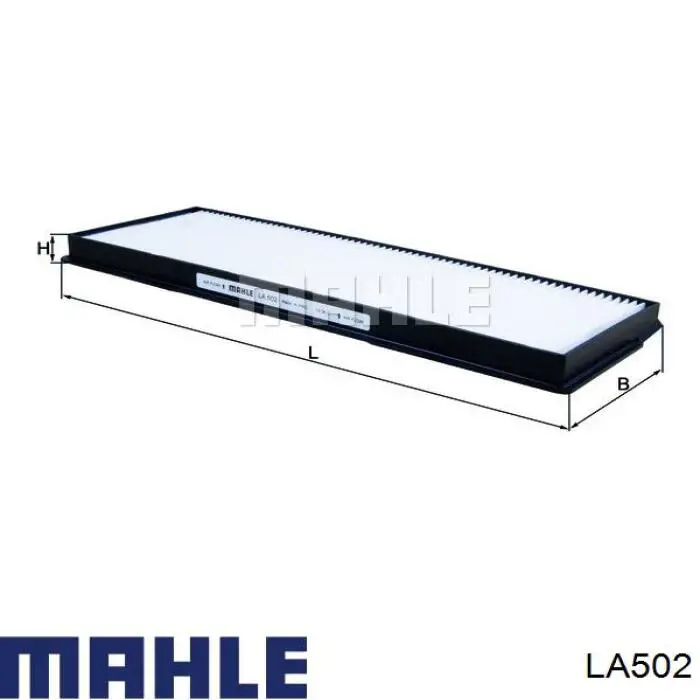 Фильтр салона LA502 Mahle Original