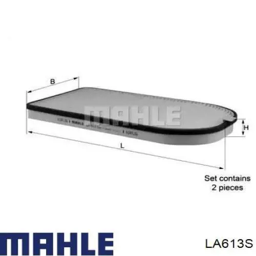 Фильтр салона LA613S Mahle Original