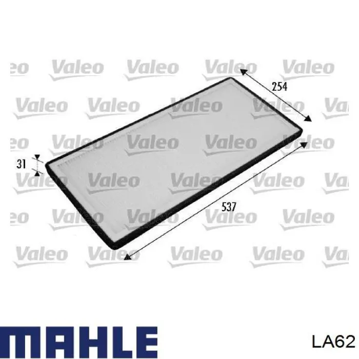 Фильтр салона LA62 Mahle Original