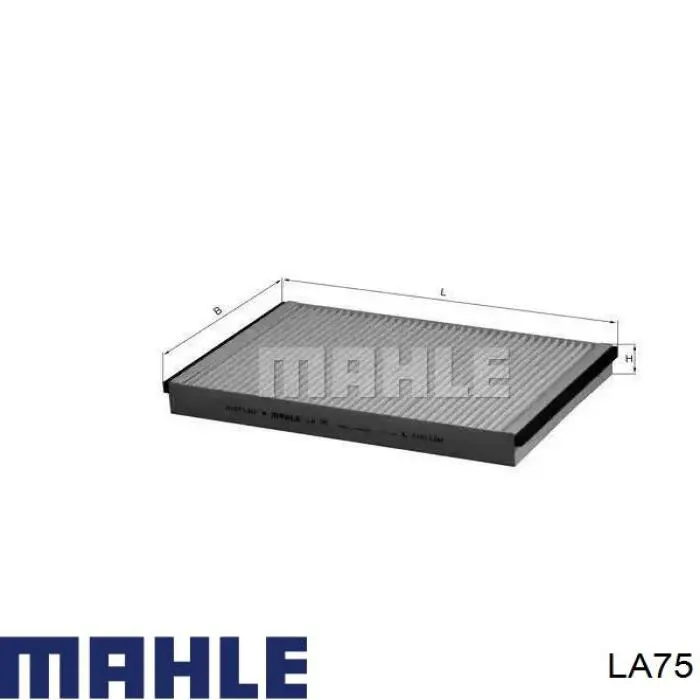 Фильтр салона LA75 Mahle Original