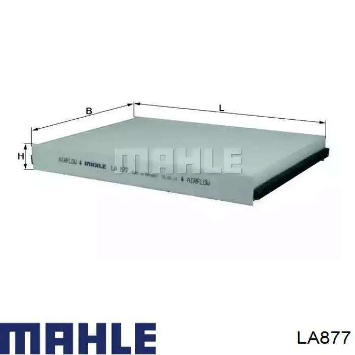 Фильтр салона MAHLE LA877