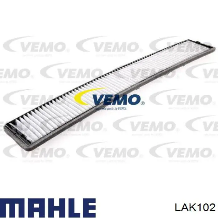Купить LAK102 Mahle Original Фильтр салона угольный