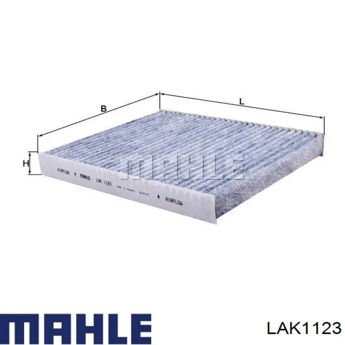 Фильтр салона LAK1123 Mahle Original