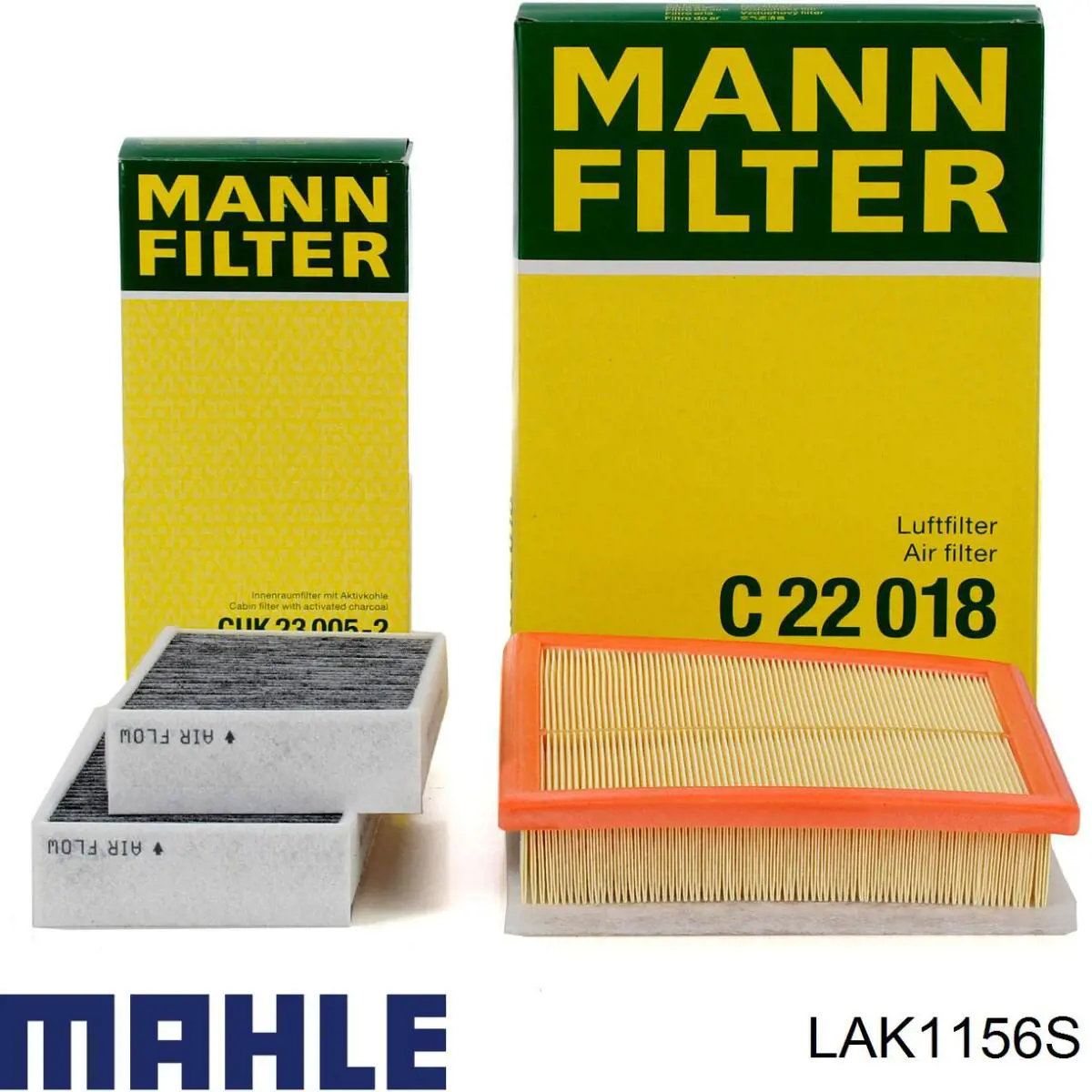 Фильтр салона LAK1156S Mahle Original