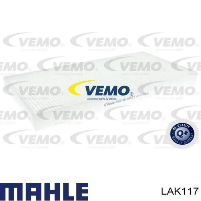 Купить LAK117 Mahle Original Фильтр салона угольный
